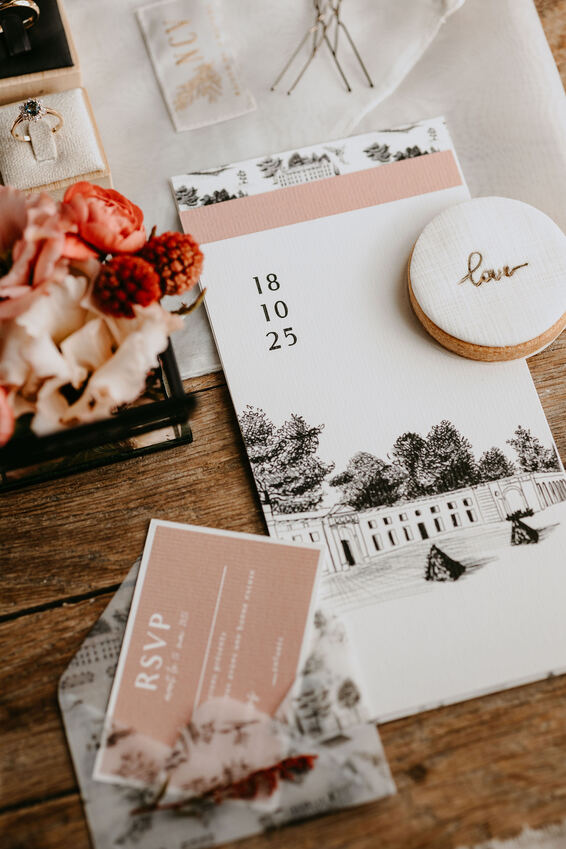 Portrait de maison illustr&eacute;, photo de r&eacute;alisation