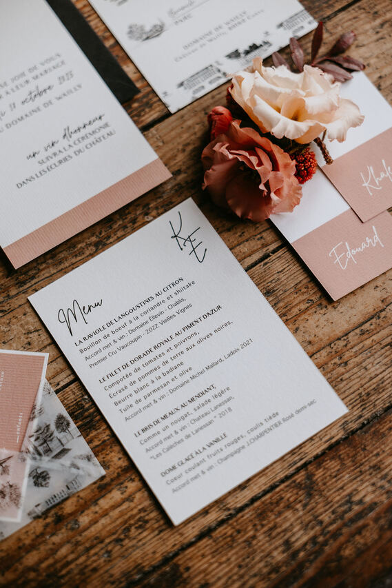 Portrait live sketching d&rsquo;invit&eacute;s de mariage